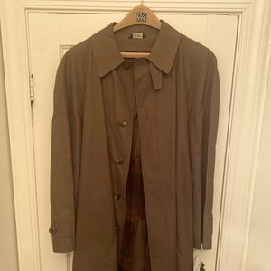 New with tags Jos a Bank olive trench coat - 44r